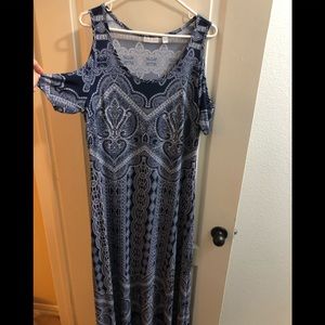 Peek shoulder maxi